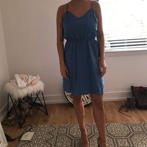 Jcrew blue dress